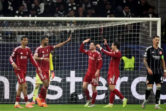 ليفربول يكتسح فرانكفورت بخماسية وتشيلسي يمطر شباك أياكس وتعثر توتنهام  في دوري الأبطال
