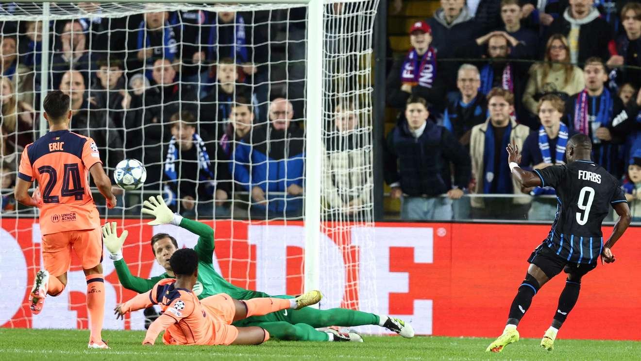 الكتالونيون يتفادون الخسارة بفضل هدف عكسي متأخر رغم تألق البرتغالي فوربس بورغيش