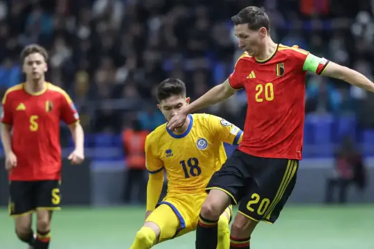 كازاخستان تعطل تأهل بلجيكا لمونديال 2026 بتعادل مثير في أستانا