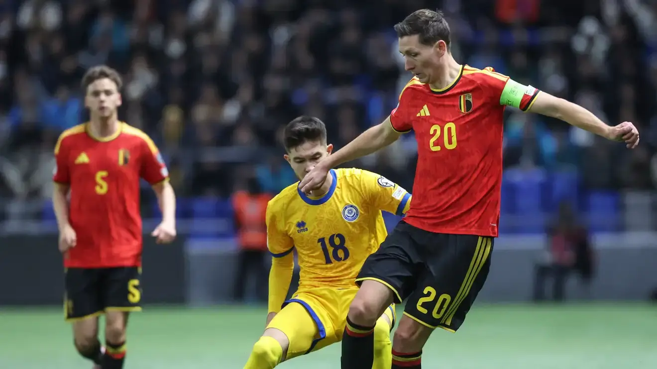 الحارس الشاب أناربيكوف يتألق ويمنح منتخب بلاده نقطة ثمينة رغم الطرد وبلجيكا تؤجل حسم التأهل للجولة الأخيرة