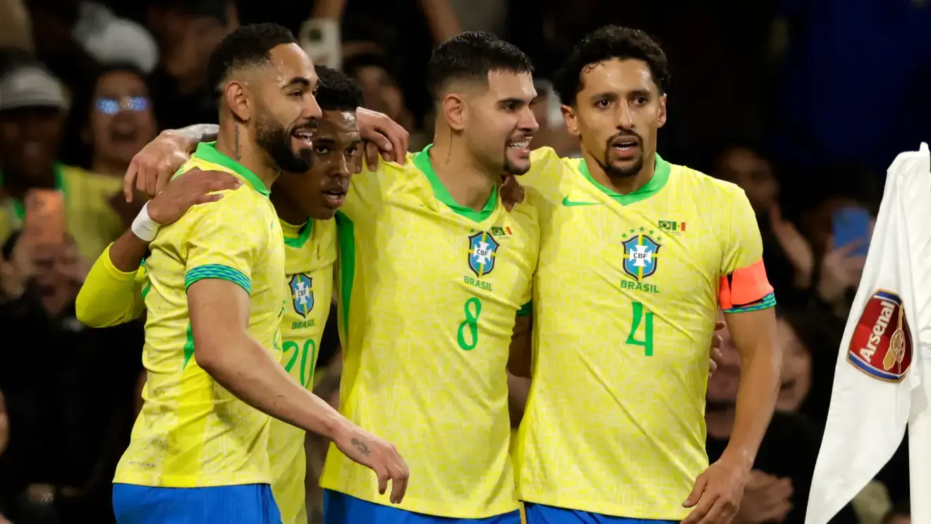 البرازيل تهزم السنغال بثنائية إستيفاو وكاسيميرو استعدادًا لمونديال 2026