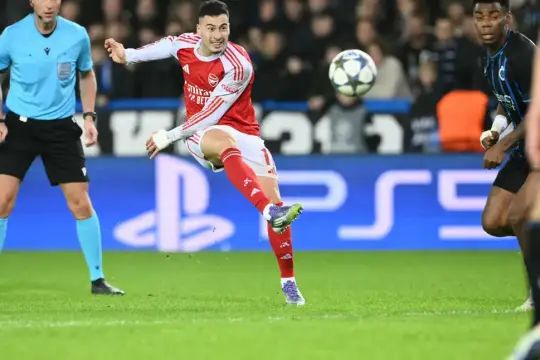 آرسنال يقترب من ثمن نهائي دوري أبطال أوروبا بعد فوز ساحق على كلوب بروج 3-0