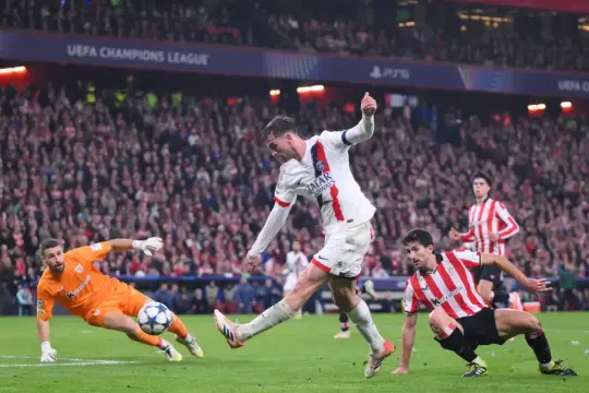 أتلتيك بيلباو وباريس سان جيرمان ينتهيان بالتعادل السلبي في دوري أبطال أوروبا