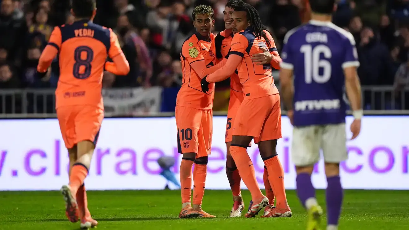 كريستنسن وراشفورد يقودان البارسا لتجاوز منافس الدرجة الثالثة