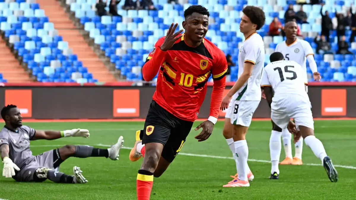 دالا يفتتح التسجيل لأنجولا وموسونا يعادل لزيمبابوي قبل نهاية الشوط الأول