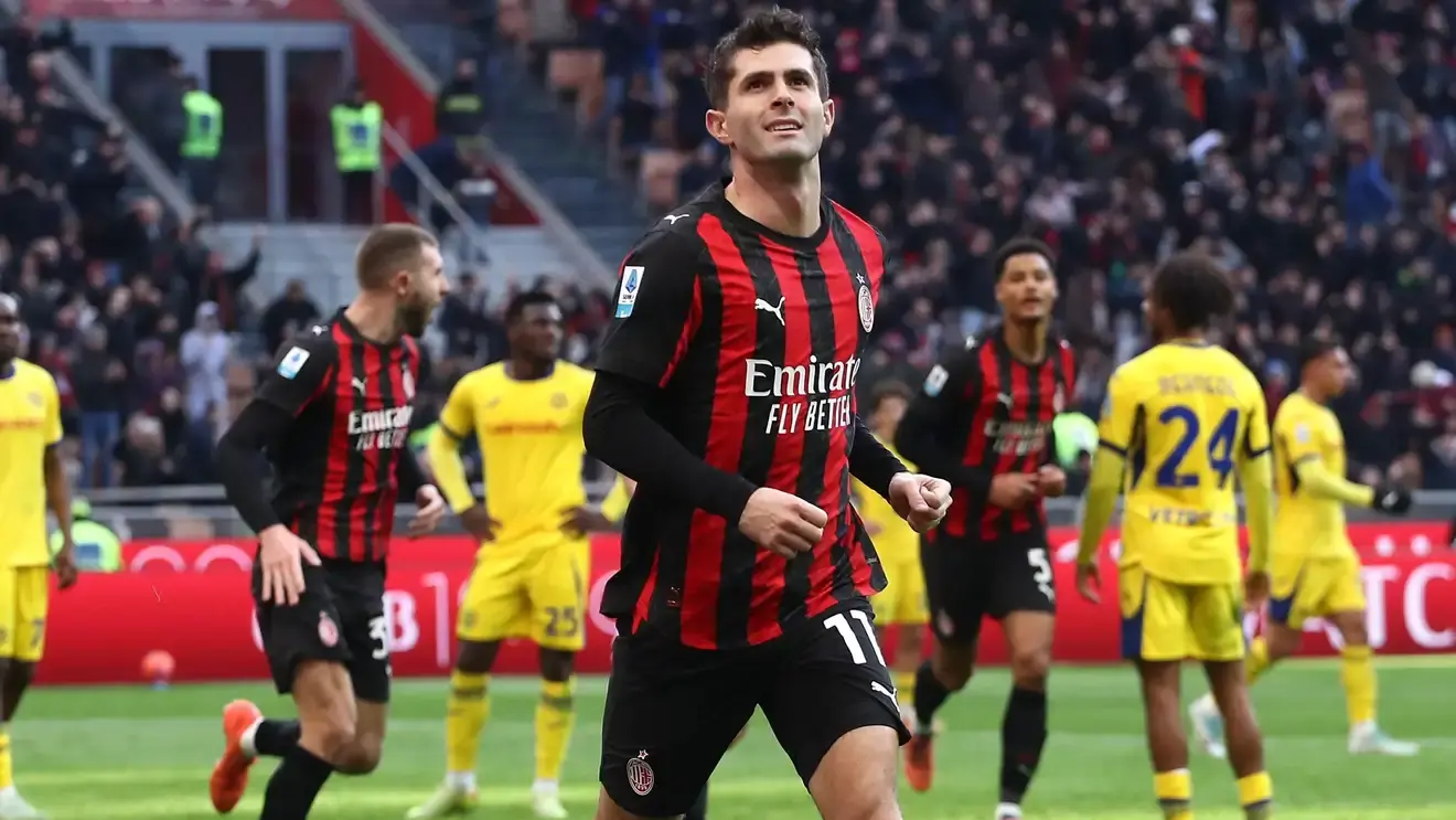 بوليسيتش ونكونكو يقودان الروسونيري لفوز كبير على ملعب سان سيرو في الجولة 17