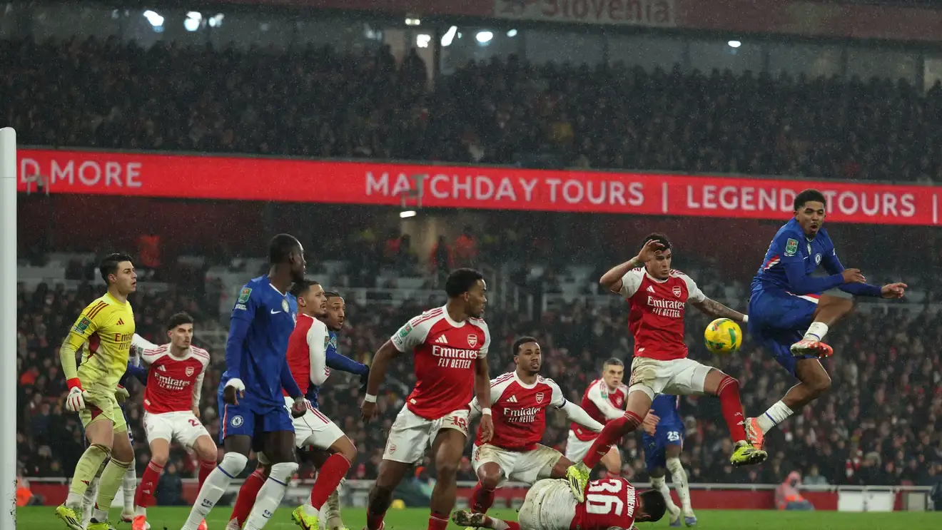فيديو: هافيرتز يقود آرسنال إلى نهائي كأس الرابطة بهدف قاتل في ديربي لندن