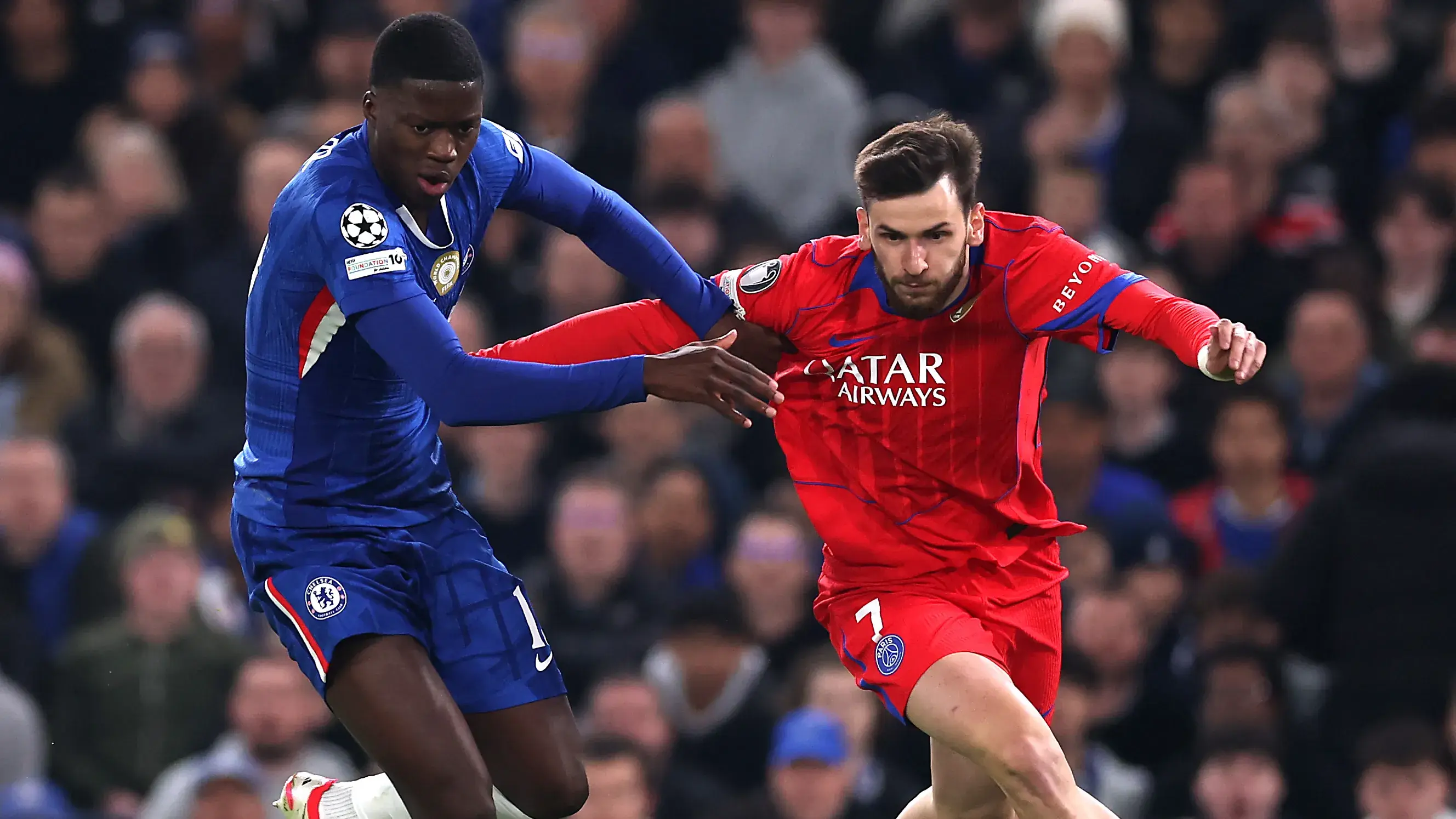 الفريق الباريسي يكتسح تشيلسي بثلاثية وآرسنال يتجاوز ليفركوزن بثنائية