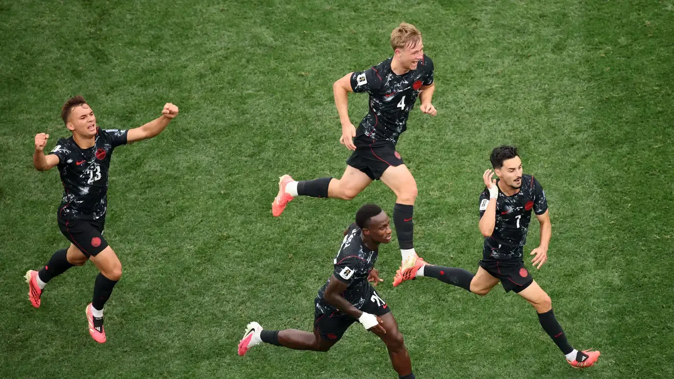 ستيفين أوستاكيو يمنح المنتخب الكندي بطاقة العبور في الوقت بدل الضائع، ليضرب موعدًا مع الفائز من مواجهة هولندا والمغرب.