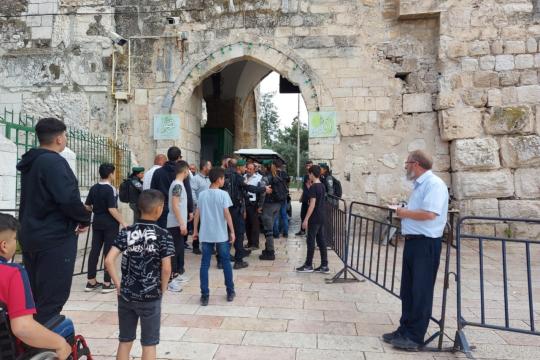 محافظة القدس: جماعات "الهيكل" تُحاول تهويد في باب الرحمة