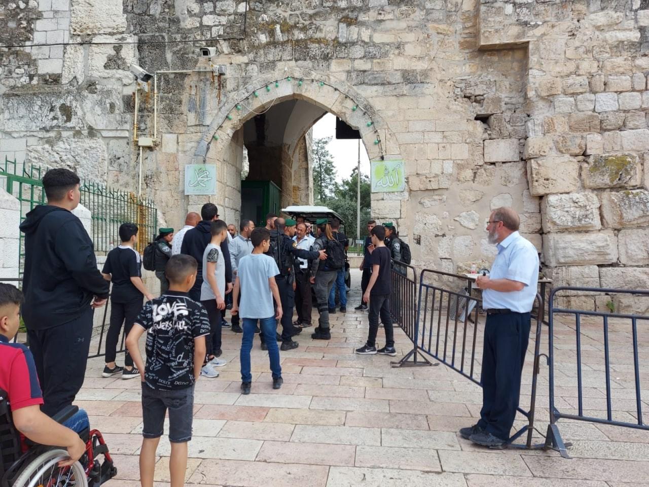 مستوطنين أقاموا خلال الأسابيع الماضية طقوسًا في مقبرة باب الرحمة