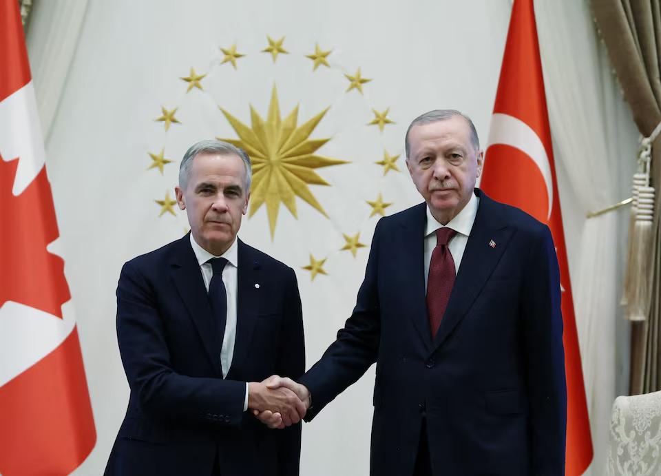 كارني وأردوغان يطلقان مرحلة جديدة من التعاون ويستهدفان رفع التبادل التجاري إلى 10 مليارات دولار