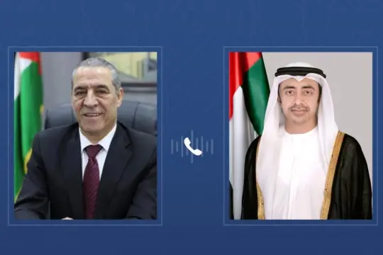 الشيخ عبدالله بن زايد يدين الهجوم الصاروخي الإيراني على الضفة الغربية