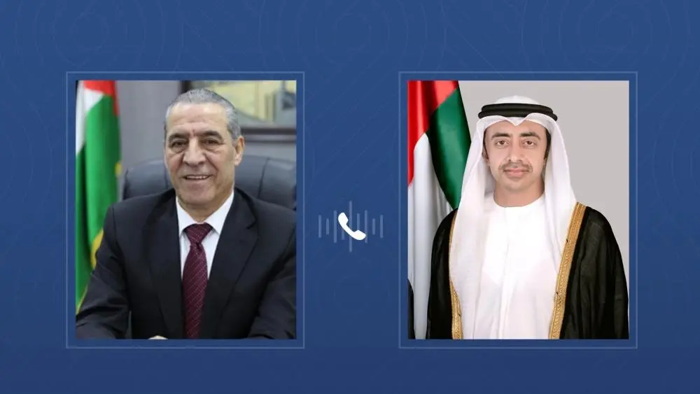 وزير الخارجية الإماراتي يقدّم التعازي للشعب الفلسطيني ويطالب بحماية المدنيين