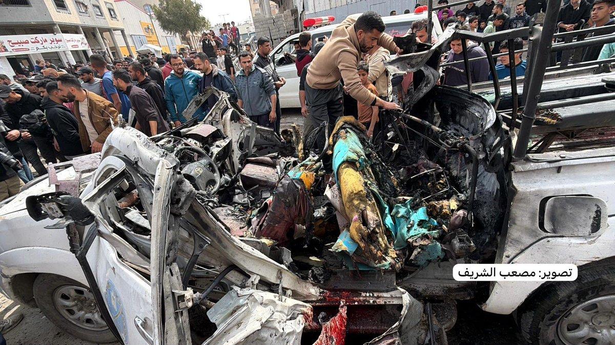 استشهاد ضابطين وإصابة آخرين في قصف إسرائيلي غرب مدينة غزة