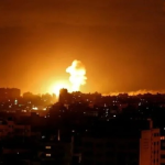 8 شهداء في غارة إسرائيلية استهدفت نقطة شرطة بمخيم البريج وسط غزة