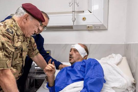 ملك الأردن يتوعد منفذي هجوم كنيسة الكرك بعد اعتقالهم