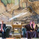 أبو هولي يطلع السعودية على تطورات الأوضاع الإنسانية والسياسية في فلسطين