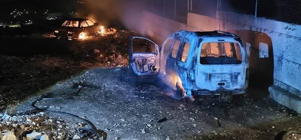 هجوم فجر الخميس استهدف ممتلكات مواطنين في القرية الواقعة شمال رام الله