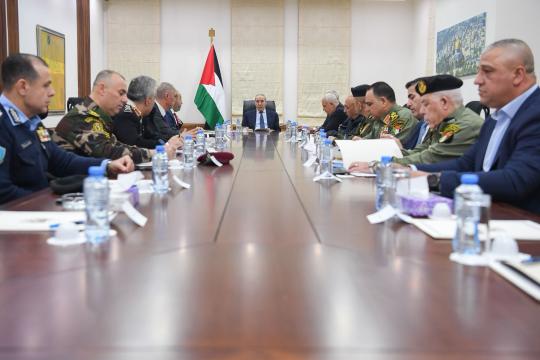 حسين الشيخ يترأس اجتماعًا أمنيًا موسعًا لبحث المستجدات في الضفة وغزة