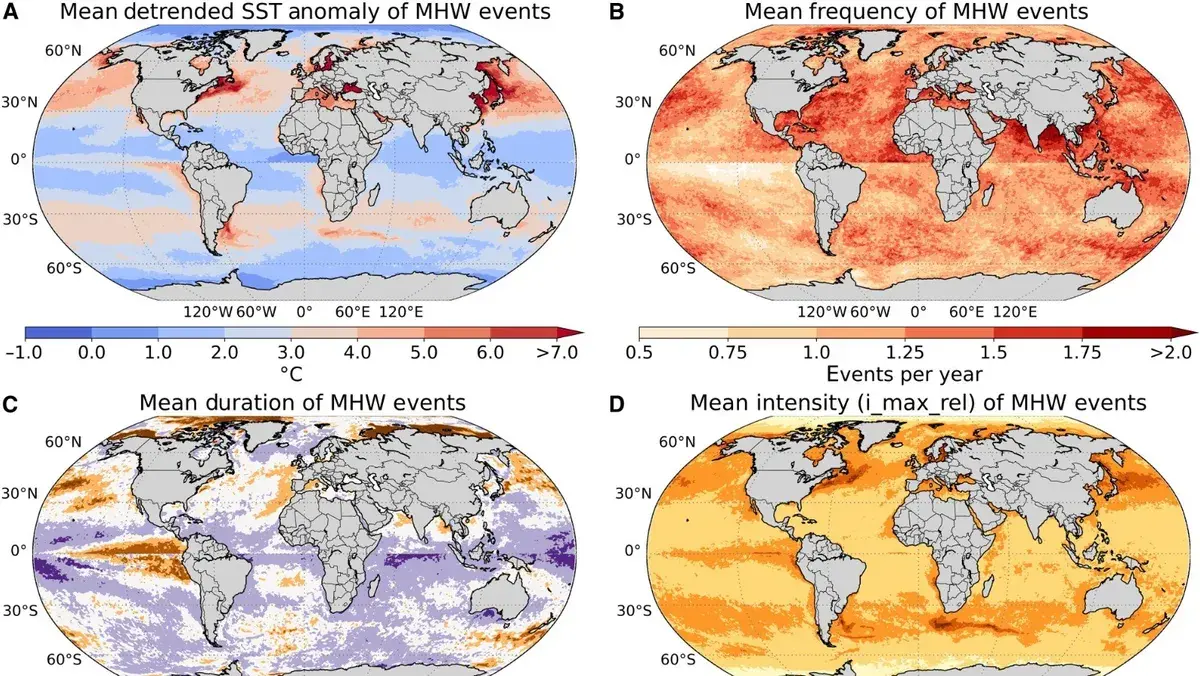 بحث علمي يربط بين ارتفاع حرارة المحيطات والاشتداد السريع للأعاصير وزيادة الكوارث المليارية حول العالم