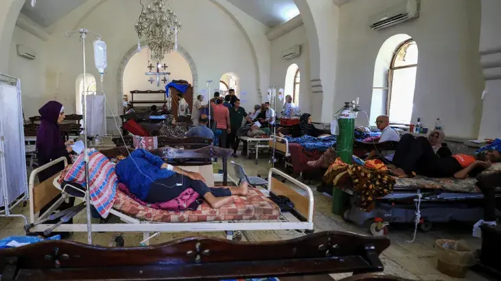 انتشار عدوى شبيهة بكورونا يهدد الأطفال وكبار السن في مخيمات النزوح بسبب سوء التغذية ونقص الإمكانيات الطبية