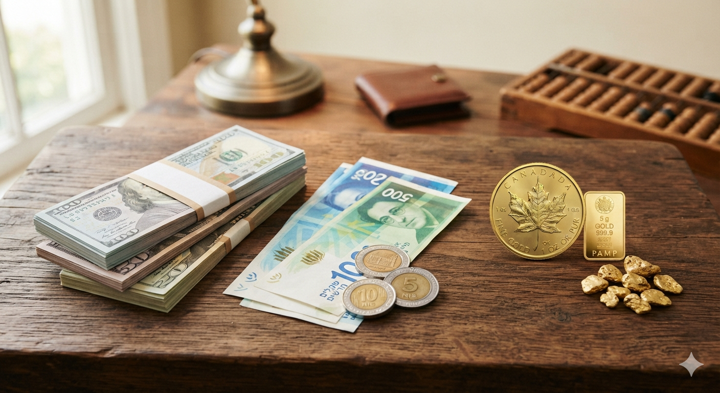 استقرار أسعار الذهب في الأسواق الفلسطينية بالتزامن مع تسجيل أونصة الذهب 4,042.69 دولار، وسط متابعة لأسعار العملات مقابل الشيكل.