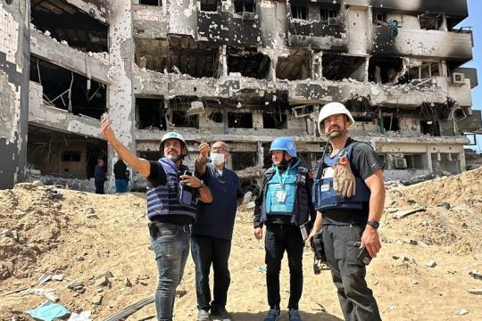 الإغاثة الطبية: تدمير مستشفيات غزة مخطط ممنهج لتهجير المواطنين
