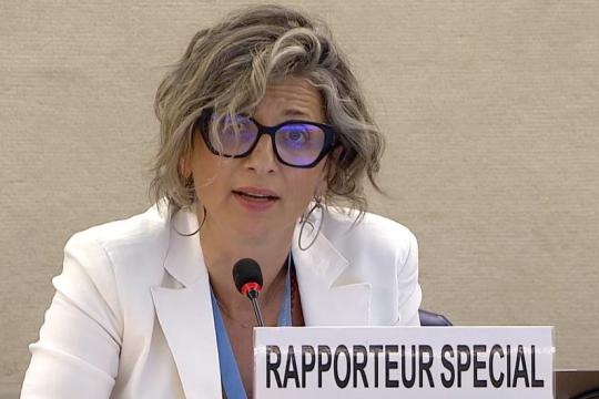 ألبانيز: تصاعد الهجمات الإسرائيلية على الفلسطينيين في الضفة الغربية يتطلب محاسبة المسؤولين