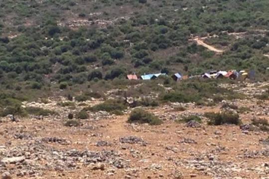مستوطنون يقيمون بؤرة استيطانية جديدة على أراضي ديراستيا شمال سلفيت