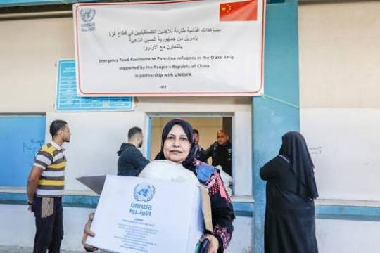 الصين والأونروا تطلقان مشروع مساعدات غذائية بقيمة مليون دولار في الضفة الغربية