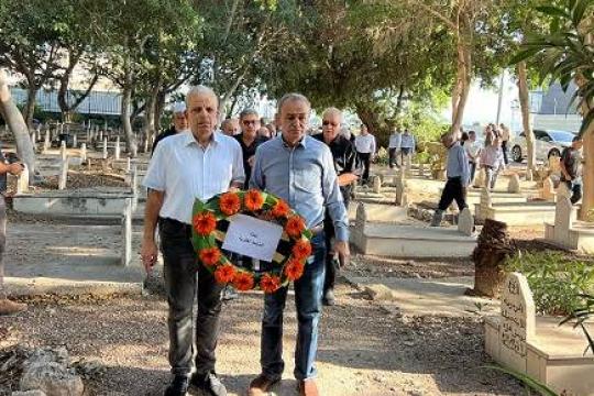 انطلاق فعاليات إحياء ذكرى هبة القدس والأقصى بزيارة أضرحة الشهداء داخل أراضي 48