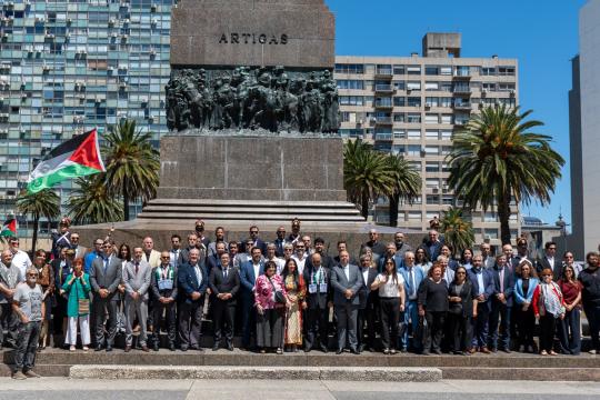 أمسية ثقافية في الأوروغواي تضامنًا مع الشعب الفلسطيني بمشاركة رسمية ودبلوماسية واسعة