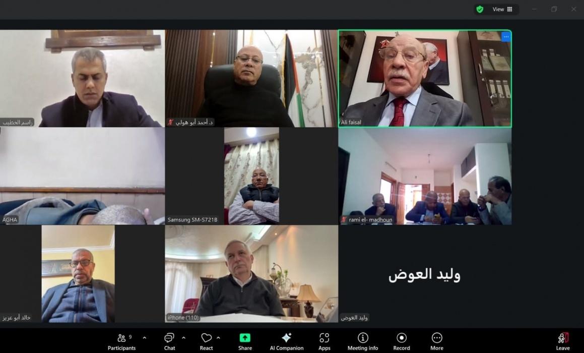 بحث التحديات السياسية والإنسانية والتمويلية وتأكيد التمسك بالولاية الأممية للوكالة