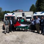 الجالية الفلسطينية في المجر ترسل مساعدات طبية وسيارات إسعاف إلى قطاع غزة