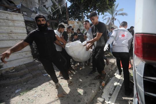 شهداء ومصابون بقصف إسرائيلي وسط انفجارات غربي غزة