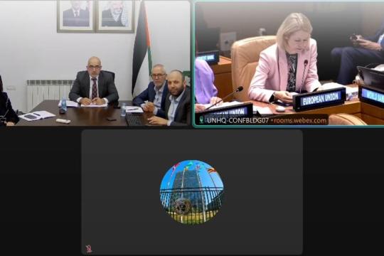 سلامة يطالب بمزيد من المساعدات الدولية مع استمرار احتجاز أموال المقاصة