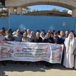 القوى الوطنية تنظم وقفة رفضاً لسياسة تقليص المساعدات الإنسانية