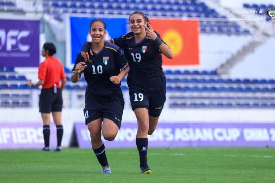 منتخب فلسطين للناشئات يكتسح جزر ماريانا الشمالية بثمانية أهداف في تصفيات كأس آسيا