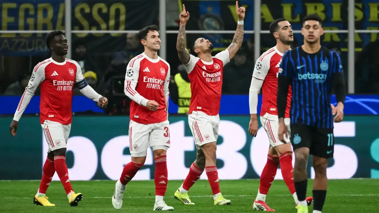 ثنائية جابرييل خيسوس وهدف لجيوكيريس تقود الجانرز لفوز مثير في جوزيبي مياتزا