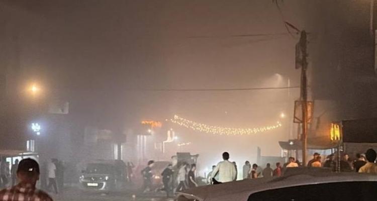 غارات الاحتلال طالت حي الرمال ومحيط شارع الثورة وسط اكتظاظ المدنيين قبيل عيد الأضحى