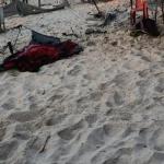 شهيدان وإصابات في قصف إسرائيلي استهدف خيمة للنازحين بمواصي خانيونس