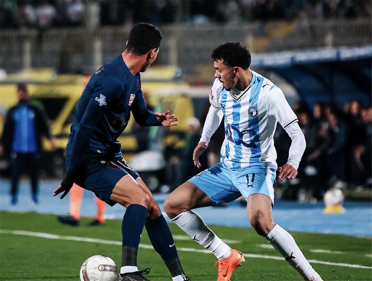 ركلة جزاء حسام عبد المجيد تحسم القمة في استاد الدفاع الجوي وتمنح الأبيض الصدارة