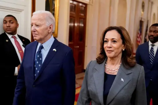 تقرير : سياسات بايدن تجاه غزة أثرت على تأييد كامالا هاريس في انتخابات 2024