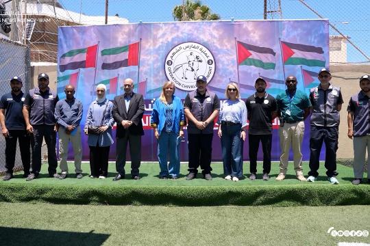 المستشفى الميداني الإماراتي في غزة يستقبل وفداً من “أوتشا” لتعزيز التنسيق الإنساني
