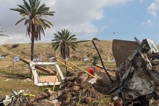 إيرلندا تطالب إسرائيل بتعويضات عن هدم مدرسة المالح في طوباس