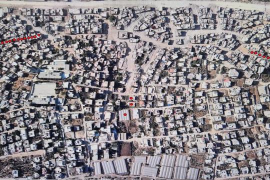 قرار إسرائيلي بهدم 25 مبنى جديدًا في مخيم نور شمس شرق طولكرم