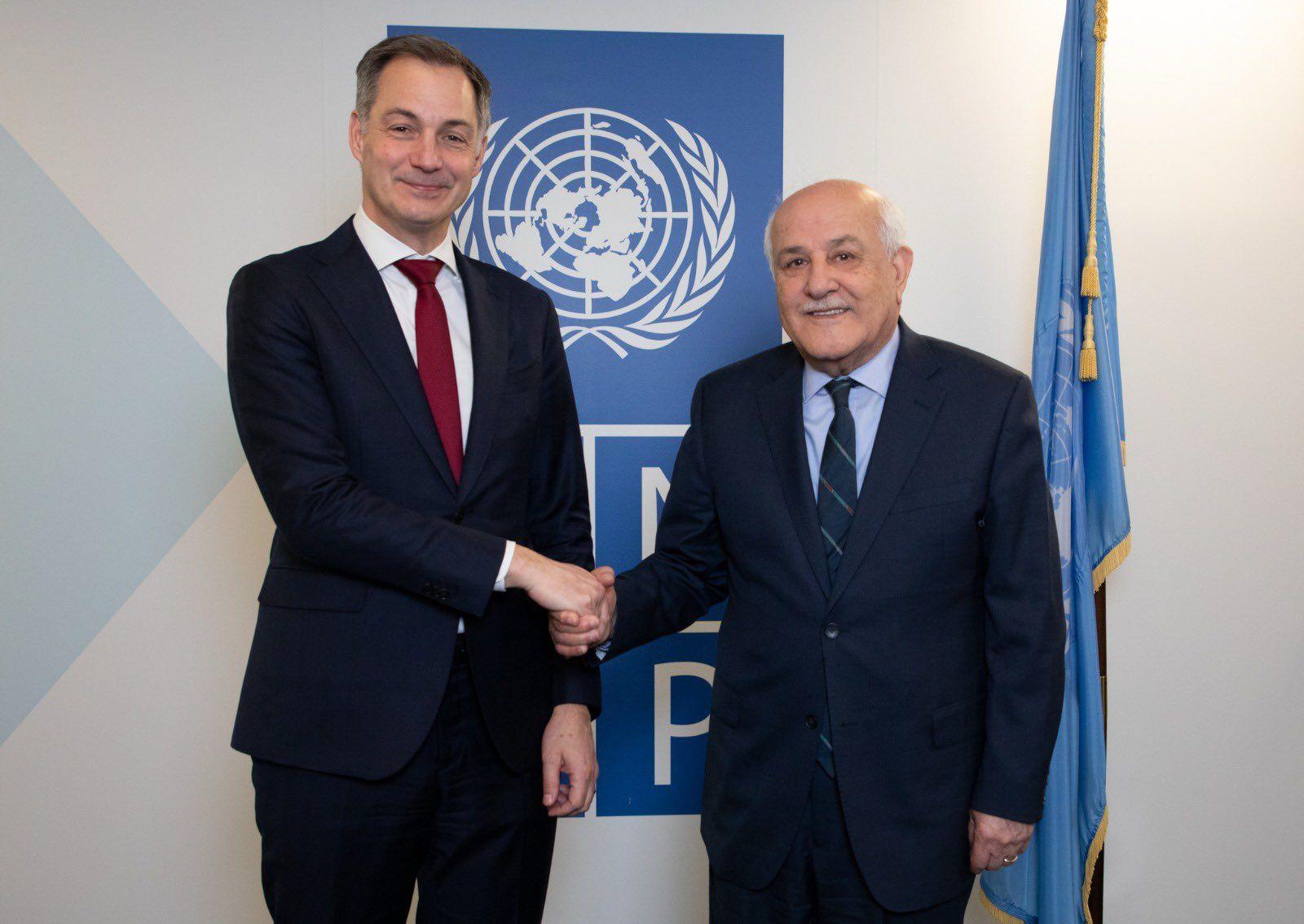 تأكيد على تلبية الاحتياجات العاجلة والتحضير لإعادة الإعمار وتعزيز الشراكة مع الحكومة الفلسطينية