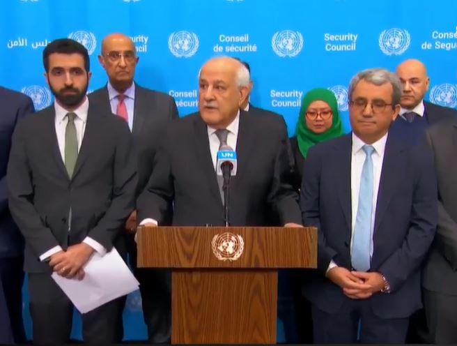 بيان في الأمم المتحدة يؤكد رفض الضم والاستيطان ويدعو للتراجع الفوري عن القرارات المخالفة للقانون الدولي