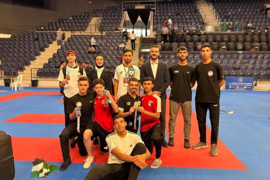 كاراتيه فلسطين تحصد 5 ميداليات في بطولة إسطنبول المفتوحة استعدادًا لآسيا